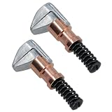 AB Tools Cleco zaciski boczne klamry mocujące krawędzie uchwyty 1/2" x 20 mm otwór opakowanie 2 szt.
