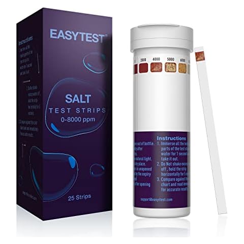 EASYTEST Saltwater Pool Test Strips Cover