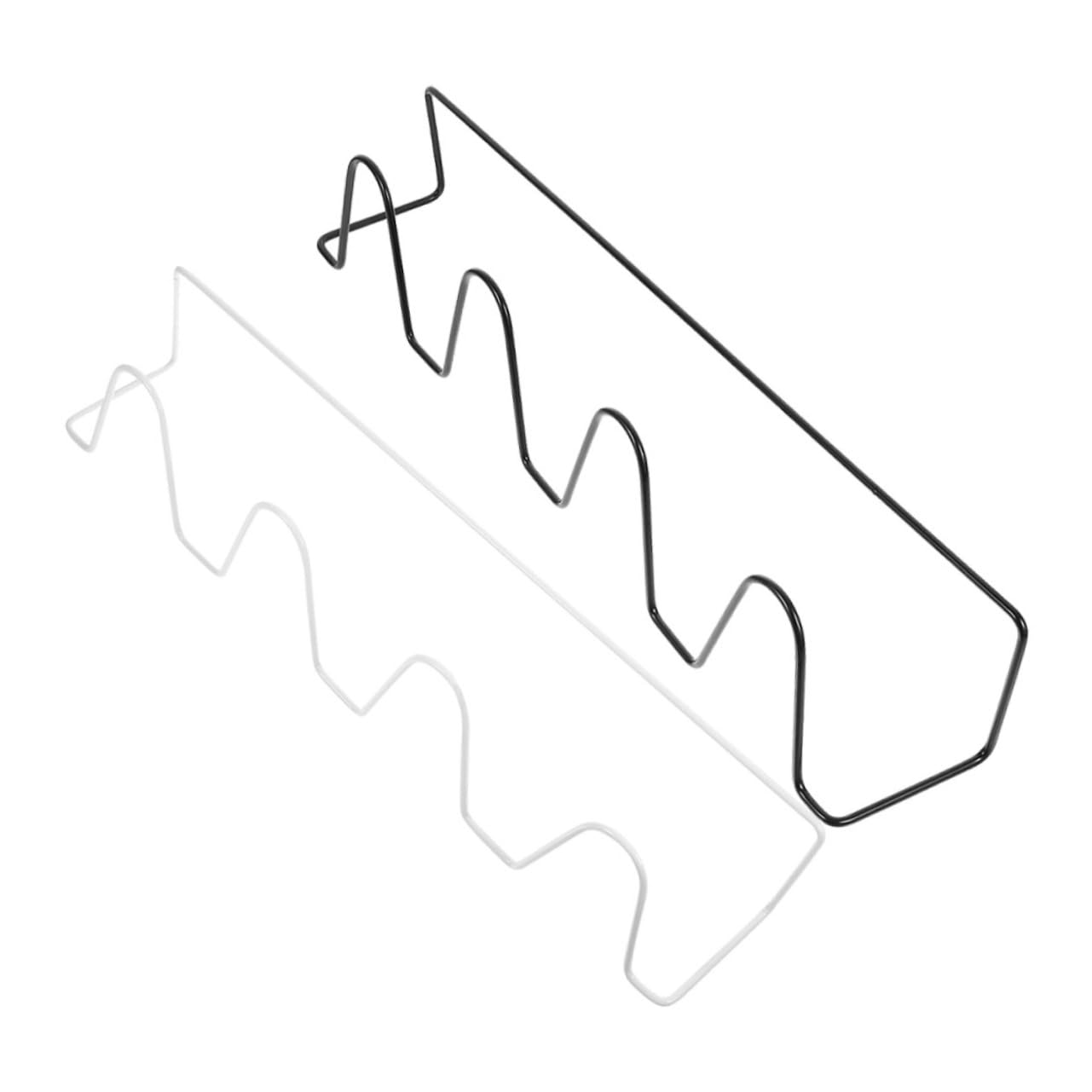 OFFSCH 2pcs Wall Mounted Bathroom Storage Rack Modern Slipper Holder for Entryway Sleek Drying Shelf Easy to Install and Space Saving Design