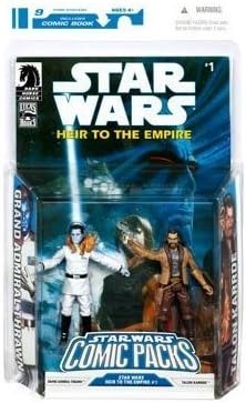 Star Wars Clone Wars Action Figure Comic 2-Pack Dark Horse: Heir to the Empire #1 Grand Admiral Thrawn and Talon