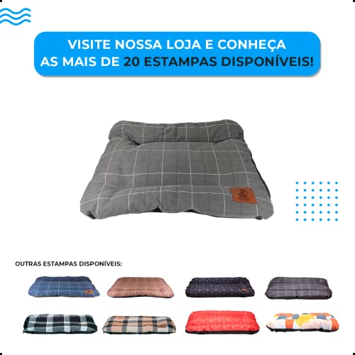 Colchonete para Cachorro Mabuu - Cinza - Tamanho G