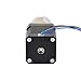 STEPPERONLINE 100:1 Planetary Gearbox Nema 17 Stepper Motor Low Speed High Torque DIY CNC