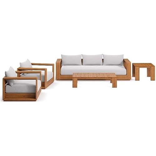 Modway Tahoe Outdoor Furniture, OneSize, Natural Light Gray