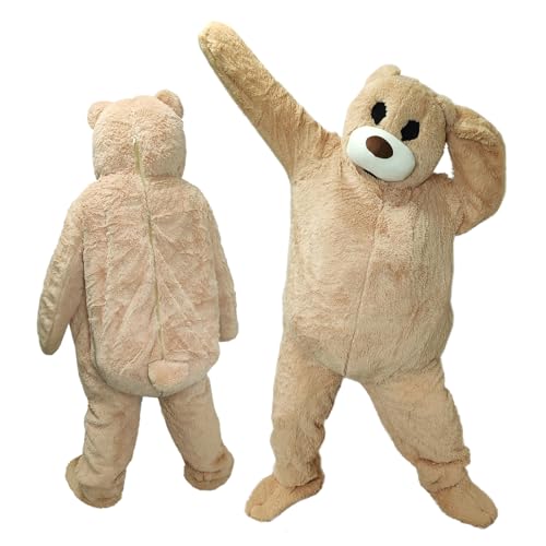 Zhiweikm Giant Plush Teddy Bear Mascot Costume Dancing...