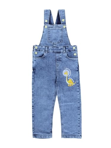 Image of KiddoPanti Boys Denim Dungaree Pant