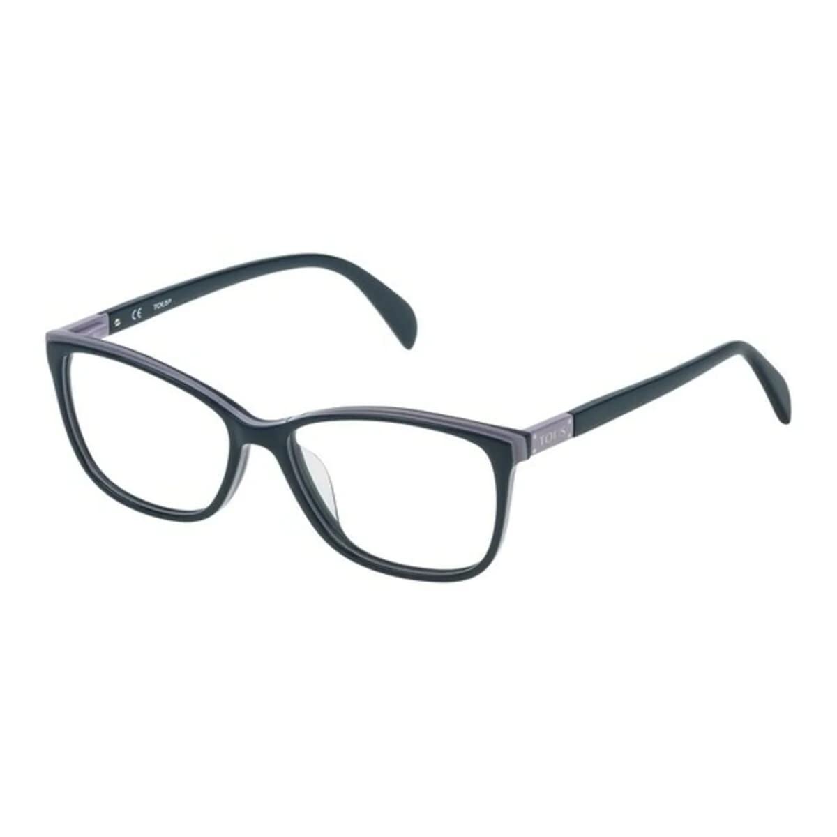 TOUS VTO983530L20 Gafas, Azul, 53/15/140 para Mujer