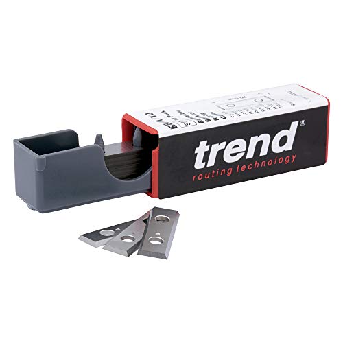 Image of Trend Professional Rota-Tip Replacement Blades, Pack of 10, 29.5mm Length x 9mm Width x 1.5mm Thickness, RB/A/10