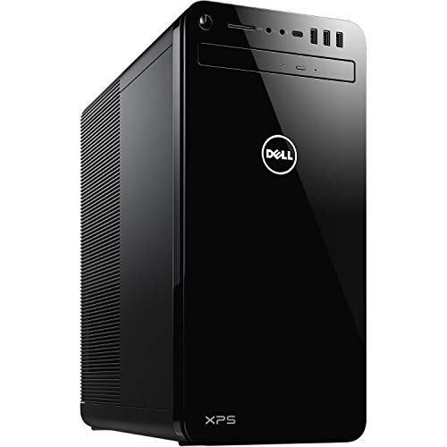 Review Product Dell 8930 XPS Tower Desktop Computer, 9th Generation Intel Core i7-9700, NVIDIA GeForce GTX 1050Ti 4GB Graphics, 256GB SSD plus 1TB HDD, 16GB Memory, Windows 10 Home, DVD-RW, Black