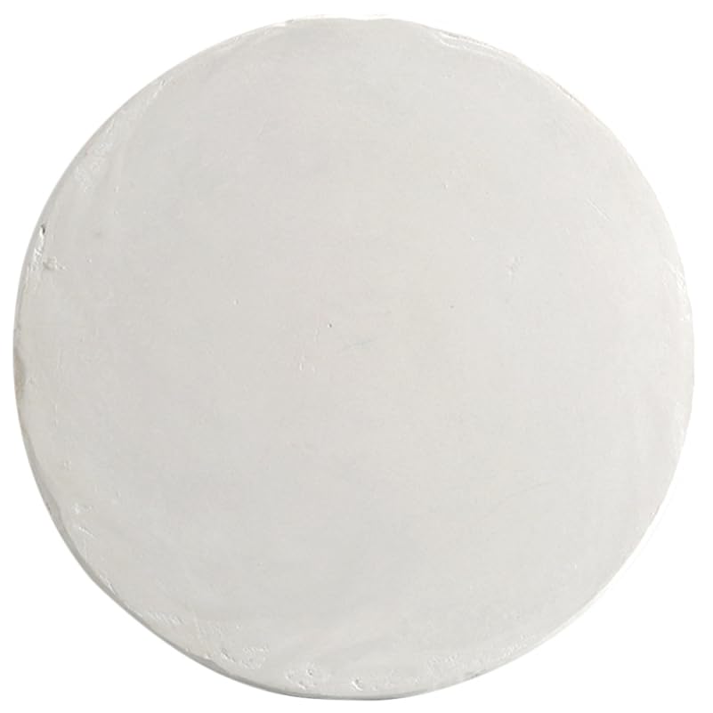 Plaster Pottery Bat for Clay Art Craft, 11.81 Inch Drying Board for Potters, White Round Plaster Discs Wheel Bats Smooth Surface Pottery Tool for Making Bowls and DIY Sculptures