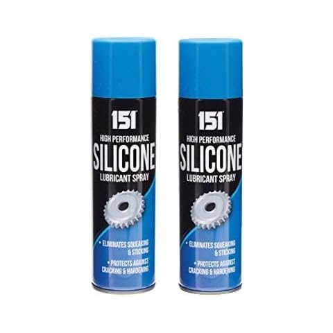 Fastcar 2 x 151 Silicone Lubricating Spray 200ml Cover