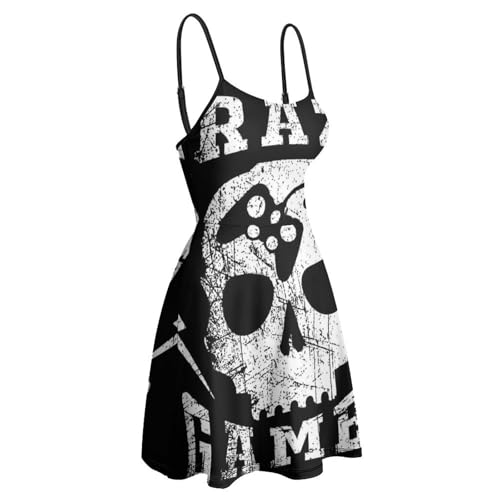 Robe courte de plage à bretelles pour éviter la chaleur