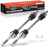 A-Premium Pair (2) Rear CV Axle Shaft Assembly Compatible with Kawasaki Teryx 750 2012 2013, Left and Right, Replace# 59266-0702