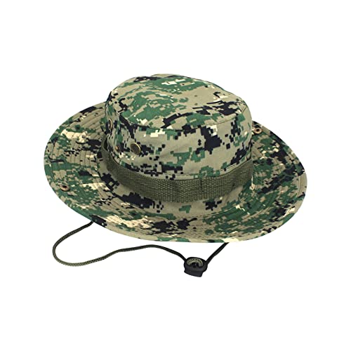 Military Tactical Boonie Hats for Men Women Camo Visor Bucket Hats Outdoor Hunting Fishing Caps Casual Safari Sun Hat
