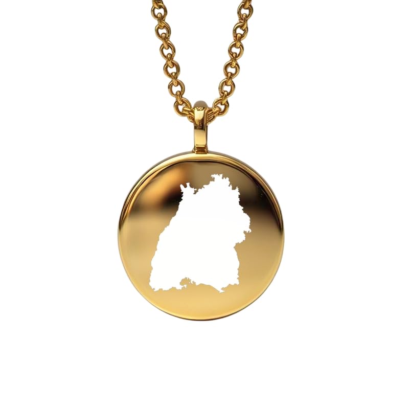 Pendentif carte du Bade-Wurtemberg, portez votre histoire