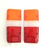 1 Pair Rear Tail Light Lens LH RH Fits For 1980-1990 Toyota Land Cruiser FJ60 FJ62 BJ60 BJ62 HJ60...