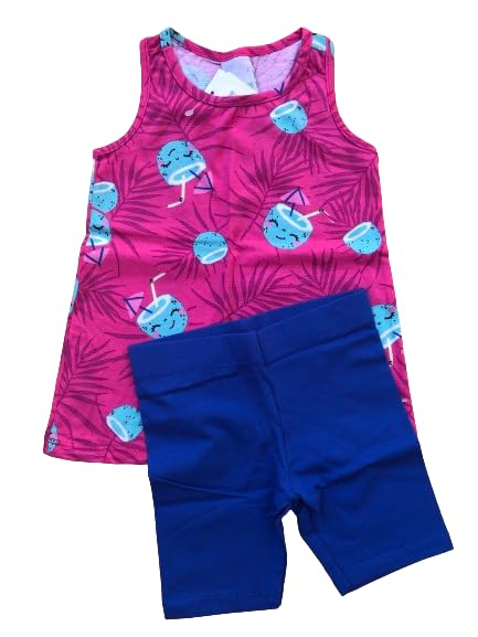 Conjunto Infantil Feminino - Regata/Bermuda MALWEE KIDS