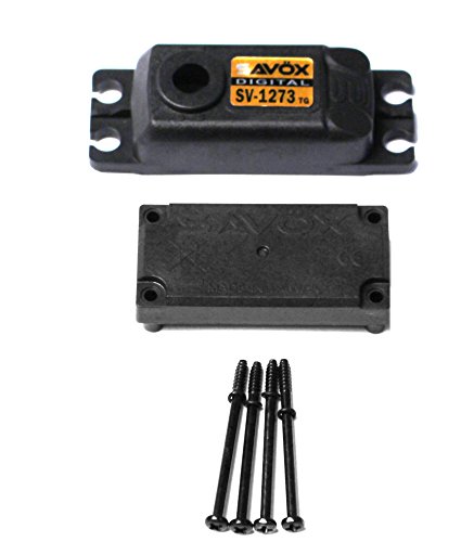 Savox Servos CSV1273TG Top & Bottom Servo Case with 4 Screws, for Sv1273TG
