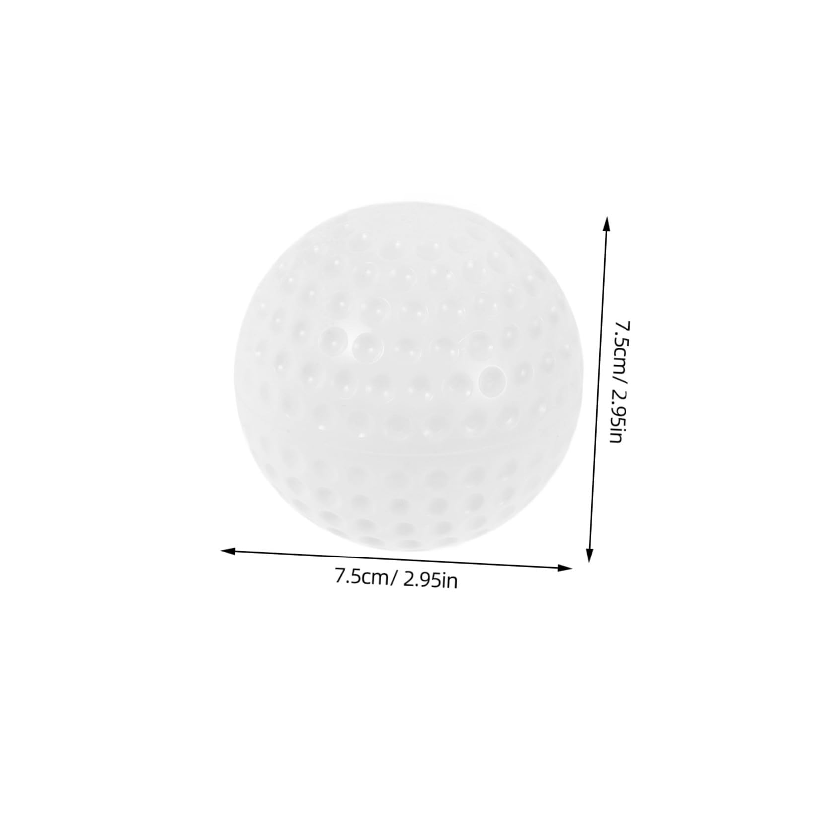 GANAZONO 4pcs Baseball Training Machine Balls Pitching Machine Baseballs Practice Training