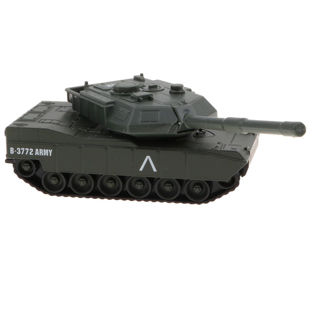 Generic 1:43 Pull Back Alloy Die-cast M1A2 Abrams Main Battle Tank Model Kit Toy, 1 X M1A2 Tank Toy, Ages 3+ - Image 3 thumbnail
