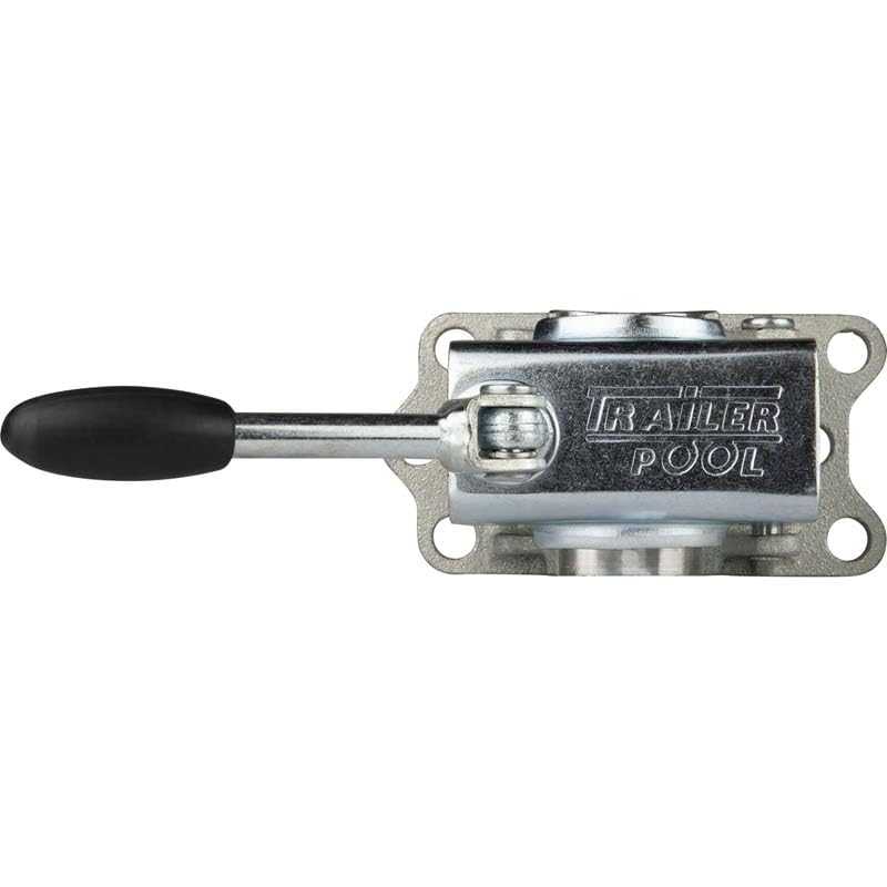 mb-m Morsetto di serraggio in ghisa rinforzato con piastra in ghisa, tubo Ø 48 mm, per ruota di supporto, rimorchio, roulotte, roulotte