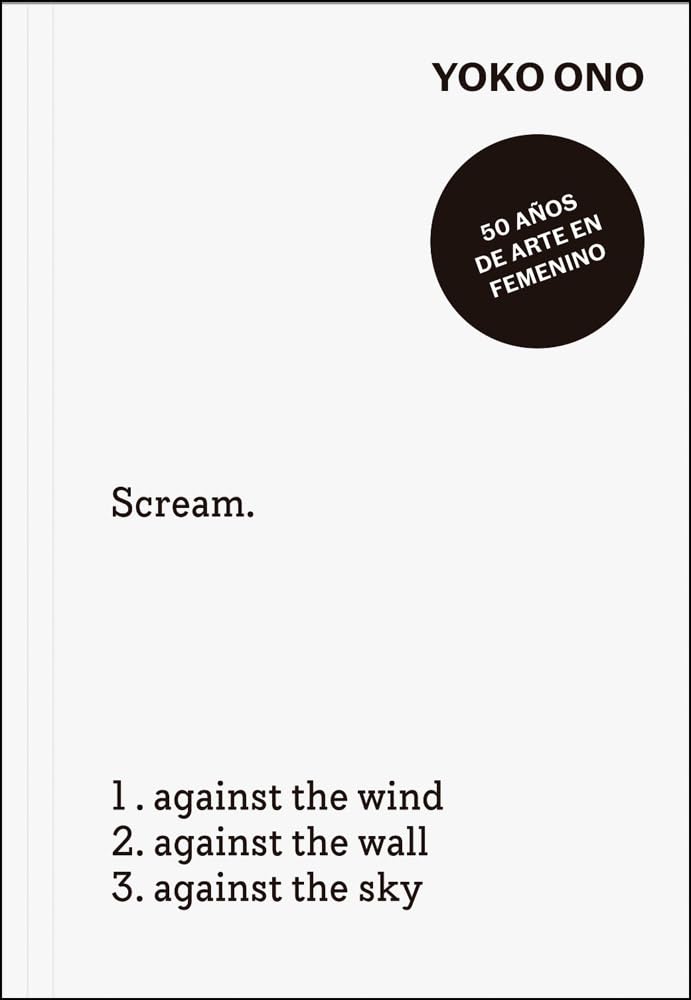 Livre Yoko Ono Insound and Instructure en anglais pour collectionneurs d'art