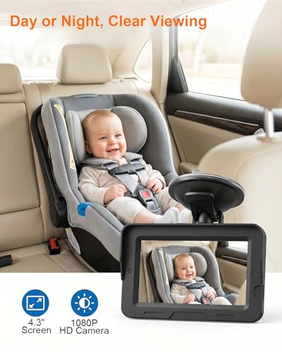 CUKIY 1080P Baby Car Camera