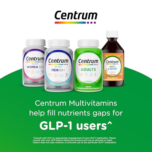 Centrum Silver Men's 50+ Multivitamin with Vitamin D3, B-Vitamins, Zinc for Memory and Cognition - 200 Tablets - image 8