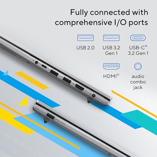 Image of ASUS Vivobook 15 (2026),Intel Core i3-1315U, Intel iGPU, 16GB RAM, 512GB SSD, FHD, 15.6 inch(39.6 cm),Windows 11 Home,M365 Basic(1 Year)* Office 2024,Cool Silver,1.7 Kg,X1504VA-D5341WS,Thin & Light Laptop