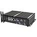 Mini komputer stacjonarny bez wentylatora / HTPC, komputer przemysłowy z podwójną LAN, 6xCOM RS232, obsługuje moduł 4G / podwójny wyświetlacz, Win10 Pro (4G+128G, i3-4005U)