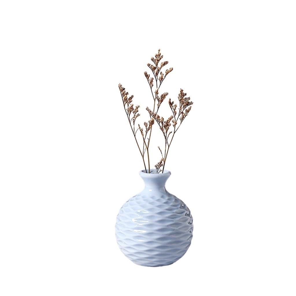 GELASIGE Flower Pots European ceramic vases, creative mini flower pots, hydroponic flower arrangements Outdoor Flower Pots(D)