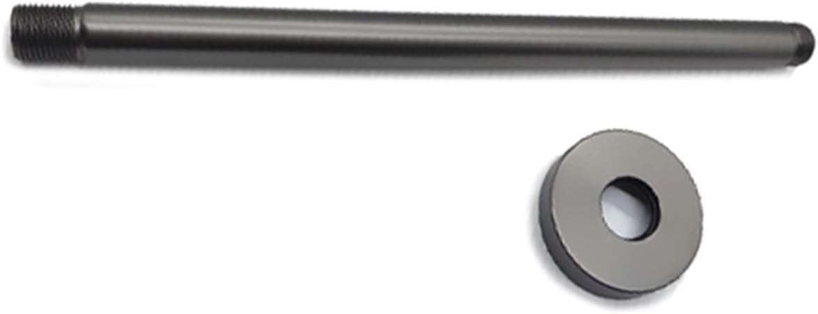 Gun Metal Black Dark Grey Ceiling Wall Mounted Overhead Shower Arm Set Head Shower Holder Square Round Stainless Steel(SA0006GM-86)