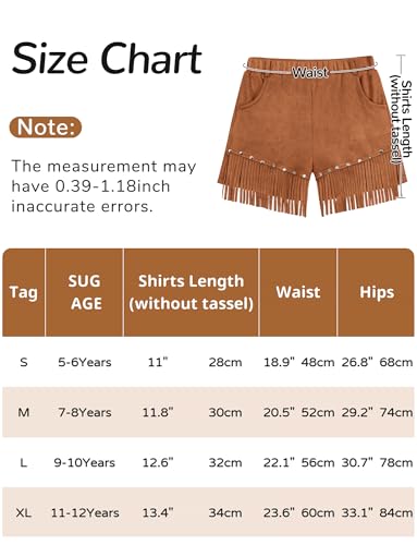 Short en daim synthétique Maeau de haute qualité avec poches fille