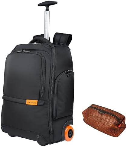 Everki Wheeled 123 Wheeled Laptop Backpack - for 15.6" and MacBoo...