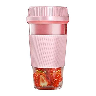 KMHJFXX Multifunctional Portable Electric Juicer Machine Smoothie Blender Mixer Food Processor(black-JoJo's Bizarre Adventure1)