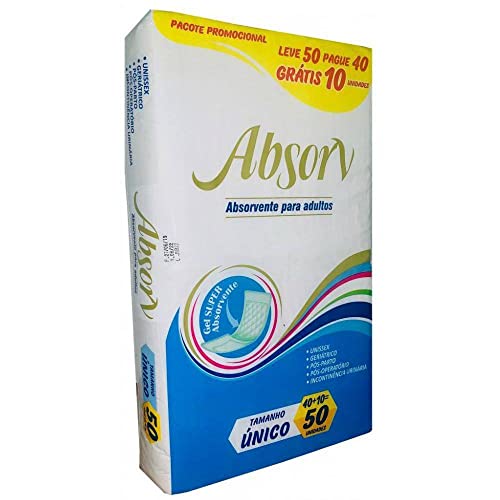 ABSORVENTE GERIATRICO ABSORV C/50 UNID.