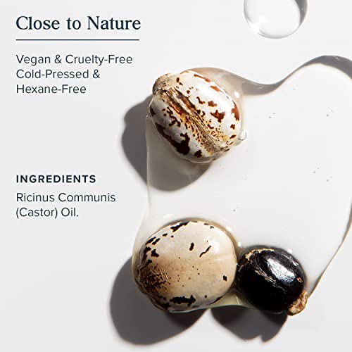 Heritage Store Castor Oil Nourishing Hair Treatment, Deep Hydration For Healthy Hair, Skin, Lashes & Brows, Castor Oil Packs & More, Cold Pressed, Hexane Free, Vegan & Cruelty Free, 8Oz #TOP2