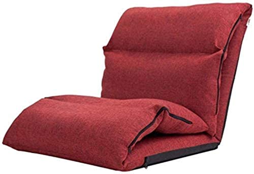Stylish Simplicity Lounger Garden Loungers Folding Lazy Sofa Floor Adjustable Couch Seat, Back Suppo