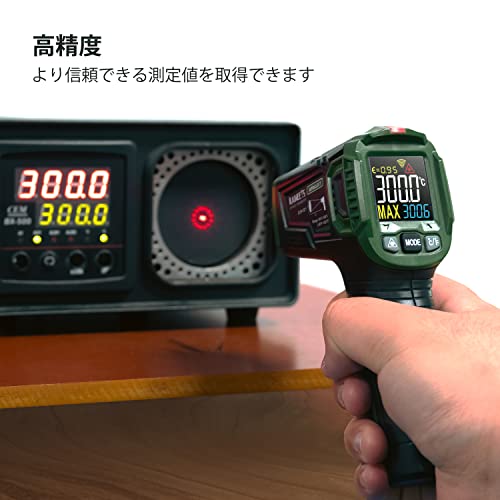 KAIWEETS 放射温度計 カラー液晶画面表示（人間用ではありま