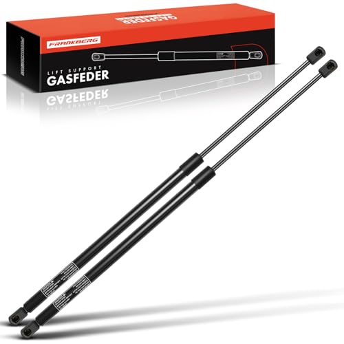 Frankberg 2x Resorte de gas Maletero Longitud 665mm 755N Compatible con Viano W639 MPV 2003/09-2013/12 Vito W639 Autocaravana Autobús 2003/09-2014/12 Sustituir# 6399800364