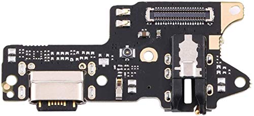 Repuesto compatible con Xiaomi Redmi 9 M2004J19AG M2004J19G Circuito Módulo tarjeta puerto USB en conector dock jack de carga + micrófono llamadas DC Board Sync datos +in jack auriculares