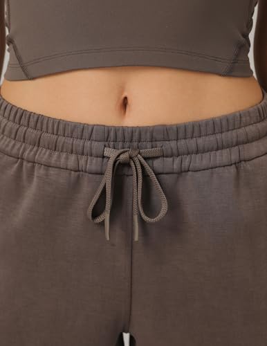 Colorfulkoala Modal Women's High Waisted Sweat 4'' Shorts with Pockets3