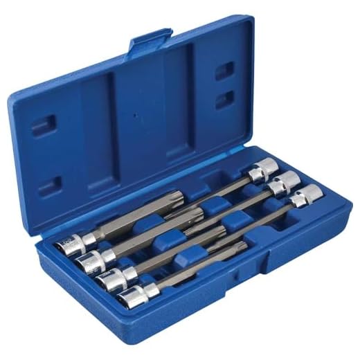 Blue Spot 01514 Torx-Stecknuss-Set, 7-teilig, extra-lang