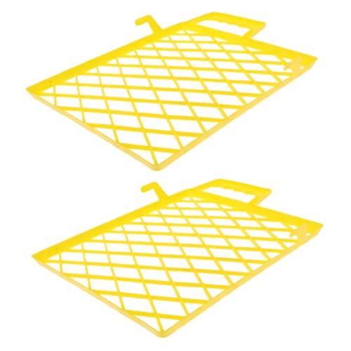 GALPADA 2pezzi Vassoio Porta Vernice in Plastica Griglia Per Filtrare La Vernice Divisore Del Vassoio Per Organizzare Strumenti Adatto Per Progetti Pittura Da Te e Professionale