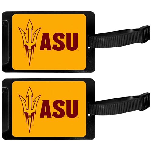 Étiquettes de bagage Arizona St. Sun Devils Siskiyou lot de 2 accessoires de voyage