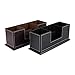UnionBasic Desk Organizer, Desktop Caddy Leather Multi-compartment Pen Holder Office Stationer Organizer, Black