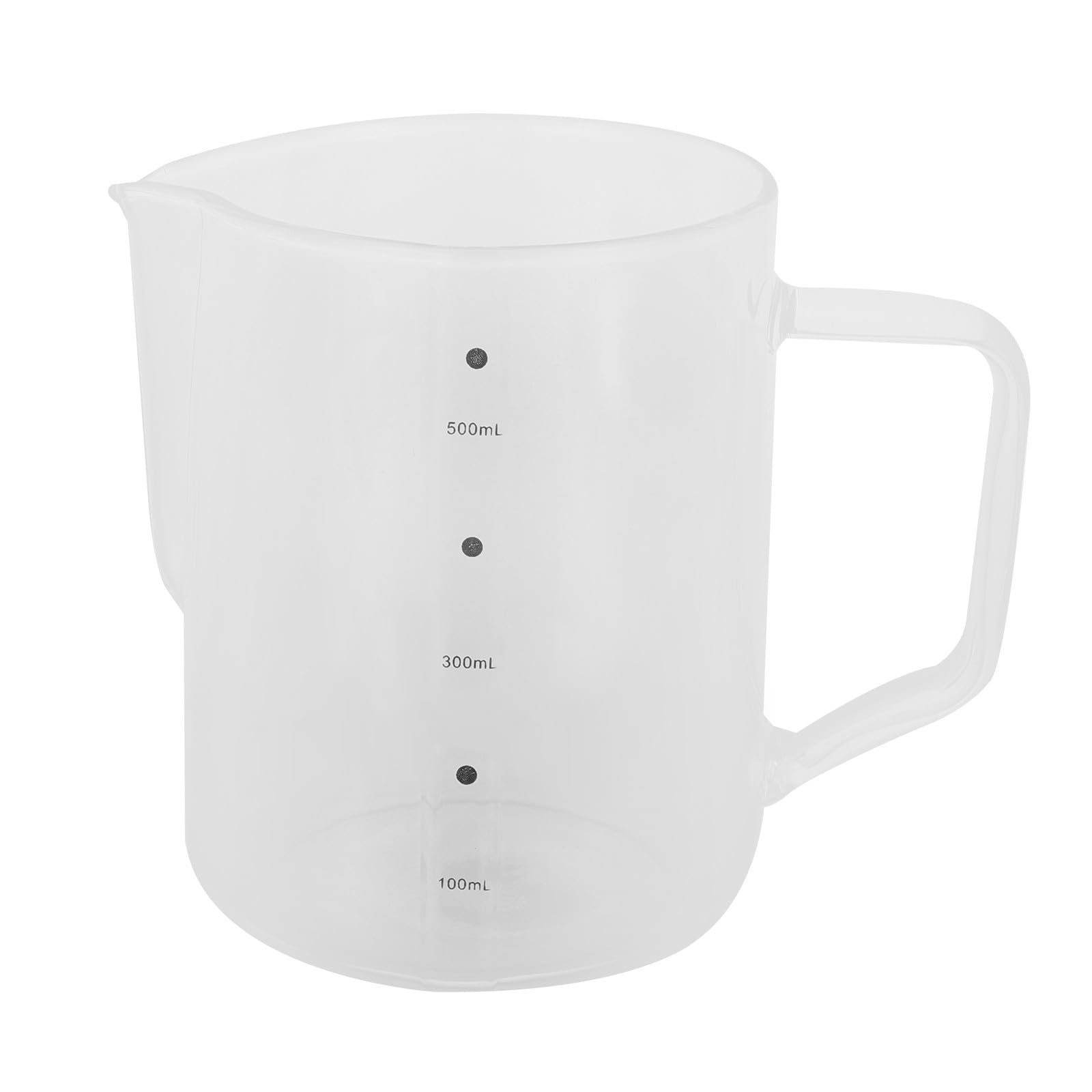 Contenedor de café de vidrio transparente de 350ml para organizar su cocina en casa