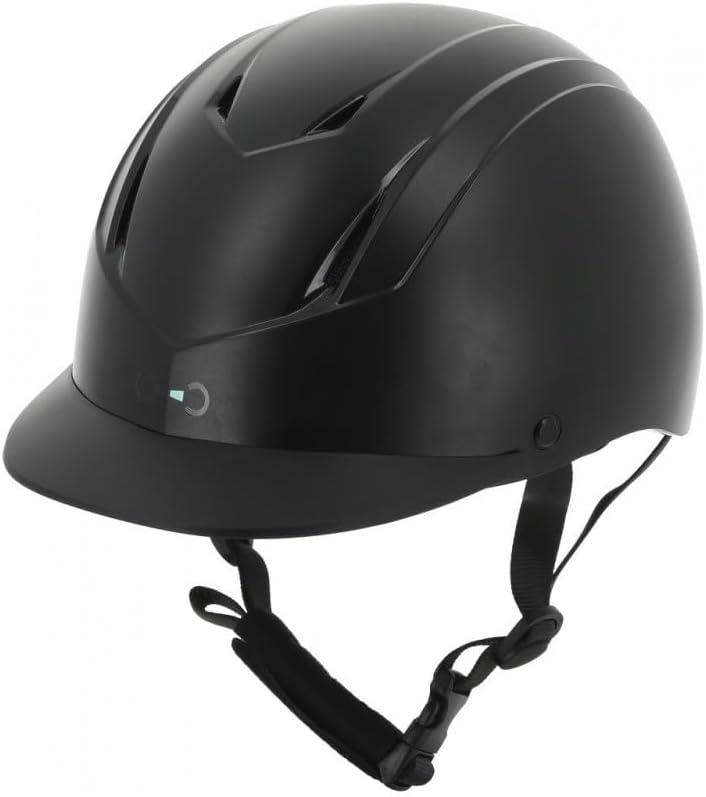 Ekkia Riding World Topy Reithelm Schwarz, Größe: 48-52 Ekkia Riding World Topy Reithelm Schwarz, Größe: 48-52