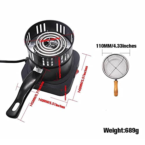 QILIN Elektrischer Shisha KohleanzüNder Heizplatte, Kochplatte Holzkohle Starter Für Shisha BBQ Grill Mit Abnehmbarem… – Bild 3
