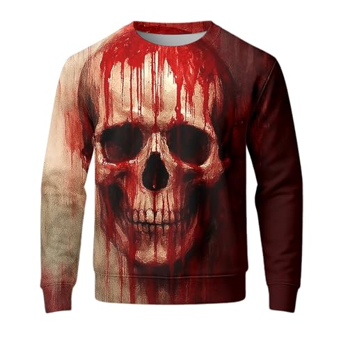 Sudadera de Halloween para hombre que soluciona tu disfraz con estilo ligero