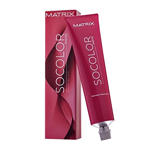 Image of Matrix Socolor Beauty Permanent Hair Colour 90ml - 6AM - Dark Blonde Ash Mocha